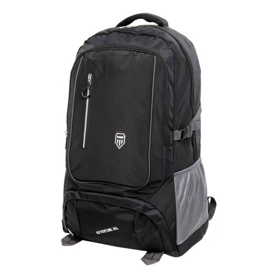 Mochila Grande 80 Litros Mochila Viajera Outdoor Trekking Color Negro