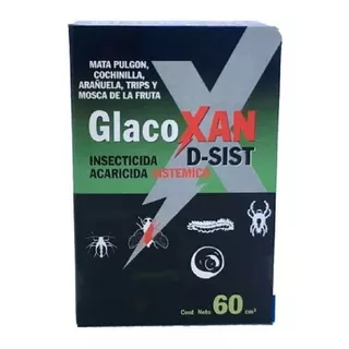 Insecticida Acaricida Sistemico Glacoxan D-sist 60 Cm3