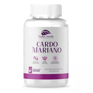 Kit 3 Potes Cardo Mariano Silimarina  500mg 100 Cápsulas