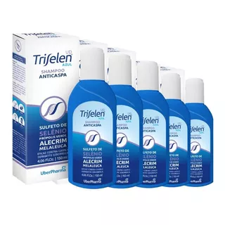  Shampoo Trifelen Azul Anticaspa 150ml - Solução Contra Caspa