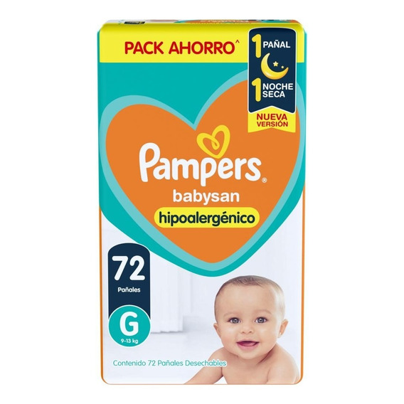 Pañales Pampers Babysan M / G / Xg / Xxg Pack Ahorro