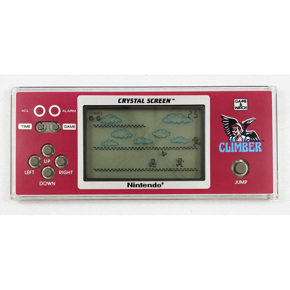 Nintendo Watch & Game Crystal Screen Climber 1986 Mod Dr-802