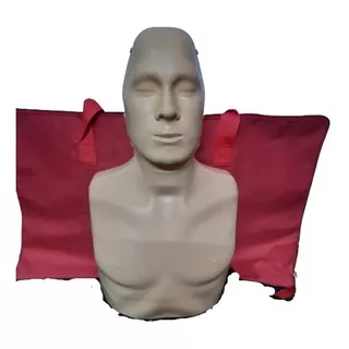 Torso Rcp Practiman Click , Pulmones , Bolso Con Cierre.