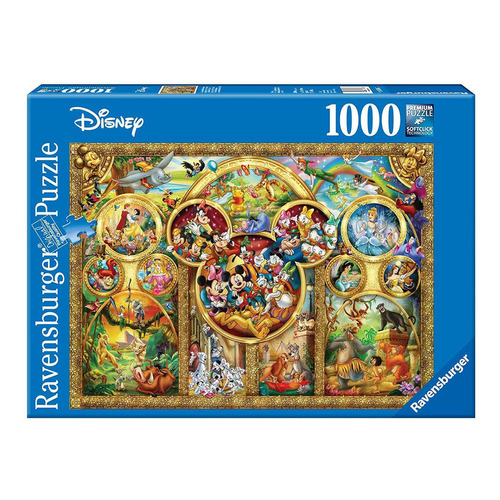 Rompecabezas Ravensburger Disney Best Themes 15266 de 1000 piezas