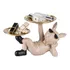 Shengtian Bulldog Francés Estatua De Mayordomo Con Dos Bande