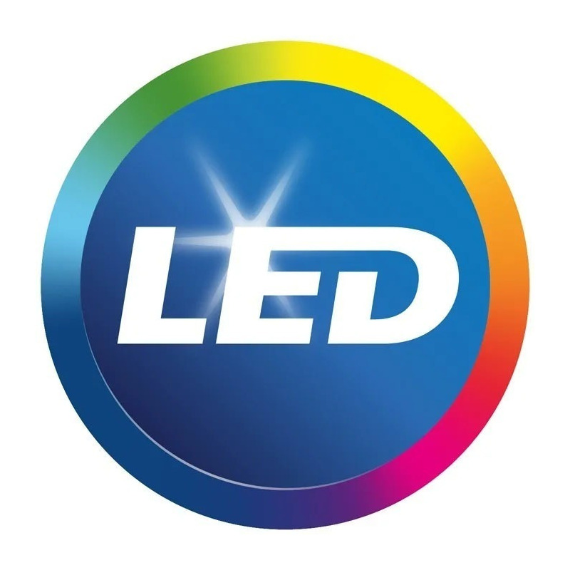 LUZ DESING, Espejo Con Led Tactil Apto Baños Redondo N°7 Luz Desing