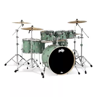 Bateria Pdp Concept Maple 7 Pz Shell Pack Color Satin Seafoam