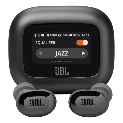 JBL Live Buds 3 com 45% de desconto: o fone com tela no estojo que vai muito além do básico 1 Jbl Live Buds 3 Fones De Ouvidos Sem Fio Estojo | Frete grátis
