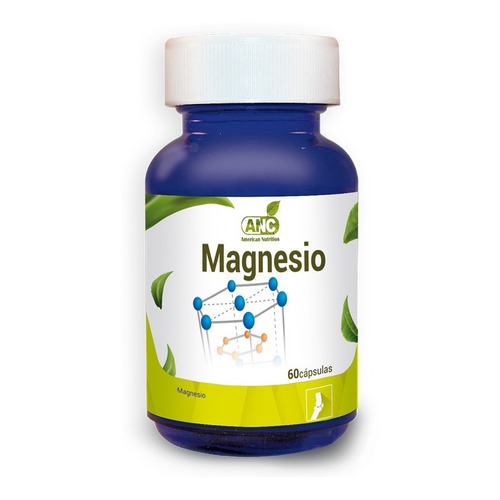 Magnesio 500mg 60 Cápsulas Anc.  Sabor Sin sabor