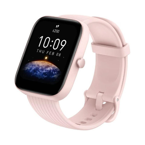 Smartwatch Reloj Inteligente Amazfit Bip 3 Pro Rosa 1.69 Cta Color De La Malla Pink