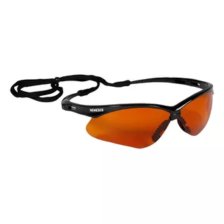 Lentes Seguridad Nemesis V30 Lente Bronce Marco Negro 19642