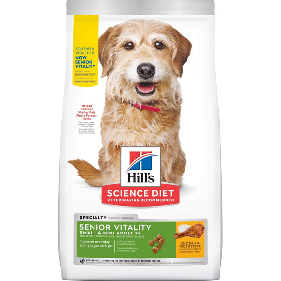 Comida para perro Hill's Sd senior Vitality mini 7+ 5.7kg