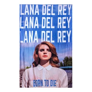 Frazada Suave Lana Del Rey Born To Die Individual Cantante 