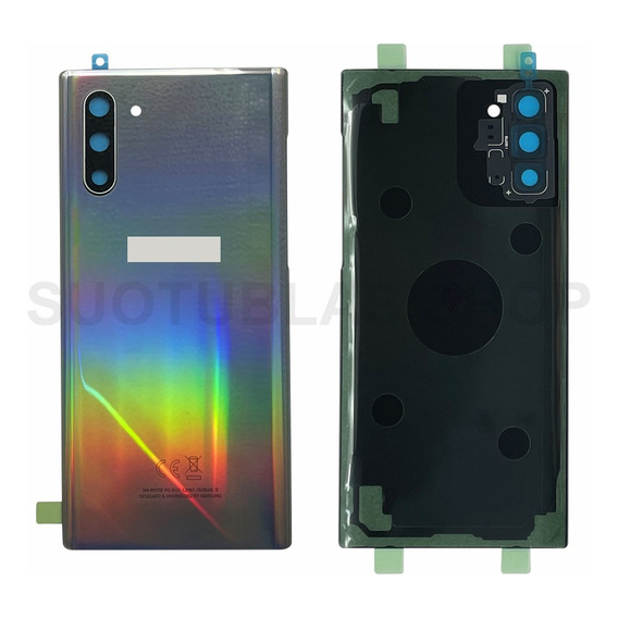 Tapa Trasera Con Cristal Cámara Para Samsung Note 10 Glow