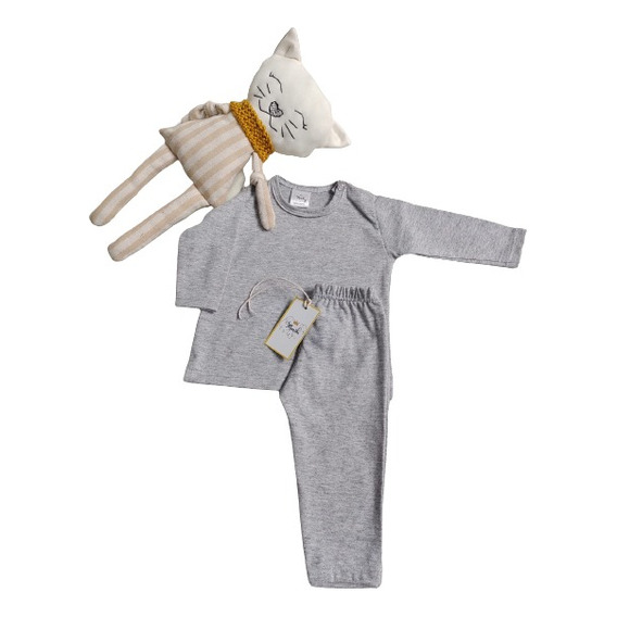 Pijama Para Bebes De 3 A 24 Meses De 2 Piezas De Algodón.