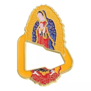 Pin Broche Metálico Para Gorra - Virgen Guadalupe México