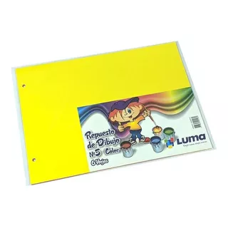 Repuesto Luma Canson N°5 Color X 6 Hojas