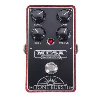 Pedal De Mesa Boogie Tone-burst Clean Boost, Color Negro