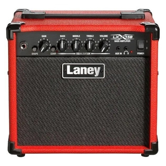 Amplificador Laney De Bajo Lx15b-red Rojo