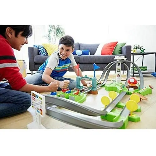 Hot Wheels Mario Kart, pacote Circuit Track, pista Hot Wheels Mario Kart, pacote Circuit Track, pista