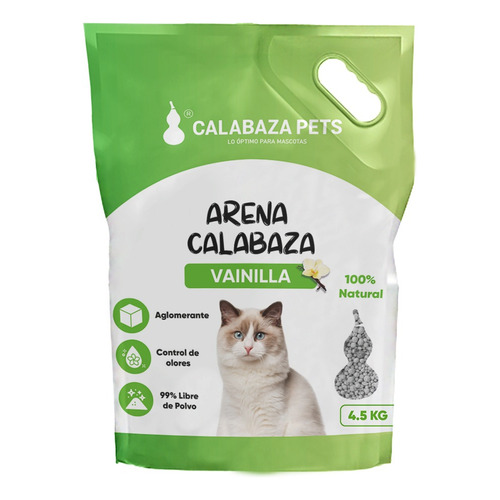 Arena Calabaza Con Aroma Vainilla 25 Kg