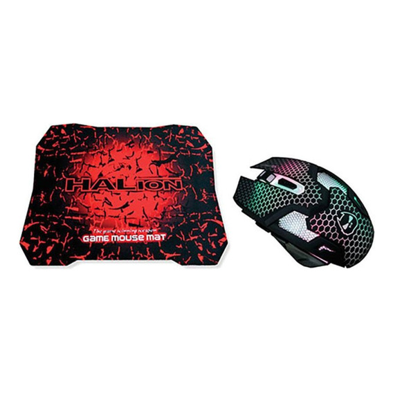 Mouse Gamer+pad Halion Sherman Ha-923p U