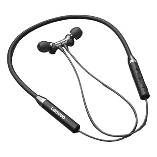 Auriculares Inalámbricos Bluetooth Lenovo He05 Running Negro