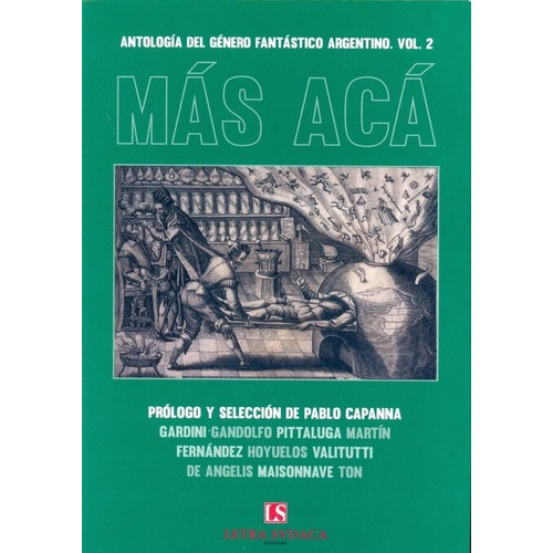 Mas Acá (vol. 2) - Aa.vv, De Aa. Vv.. Editorial Letra Sudaca En Español