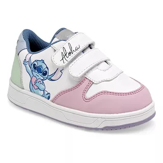 Tenis Stitch Licencias Tropicana 332548 Blanco Para Niña Tx8