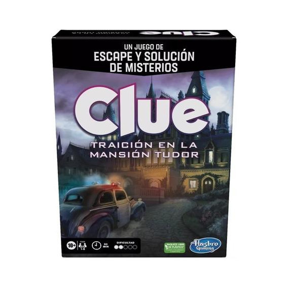 Juego De Mesa Clue Traición En La Mansión Tudor Hasbro