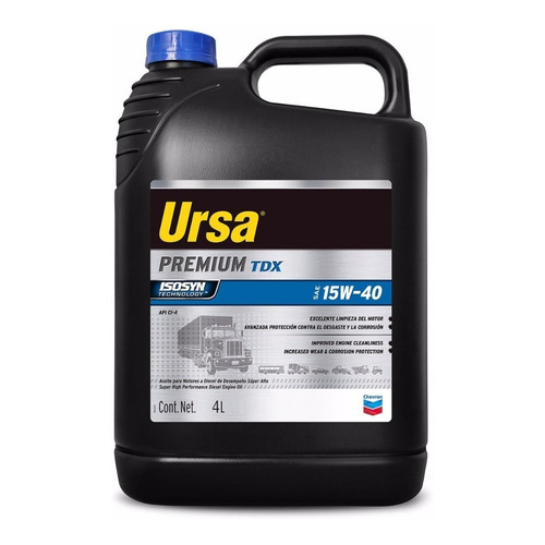 Aceite 15w40 Ursa Premium Tdx X 4l - Texaco -