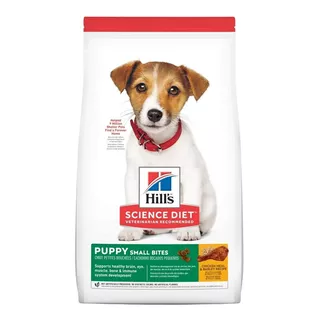 Alimento Hill's Science Diet Hill's Science Diet Small Bites Para Perro Cachorro Todos Los Tamaños Sabor Pollo Y Cebada En Bolsa De 15.5lb