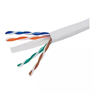 Bobina Cable Unifi Cat6 Blanco Ubiquiti U-cable-c6-cmr /vc