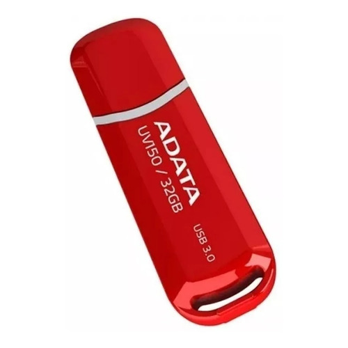 Memoria USB Adata UV150 32GB 3.1 Gen 1 rojo