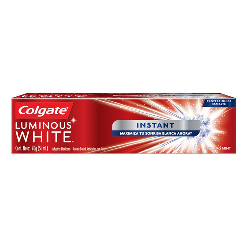 Colgate Luminous White Instant Crema Dental 70g