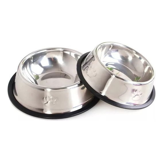 Plato Para Alimentos Perro Gato Mascota 26 Cm 