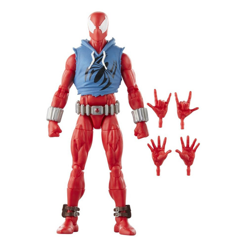 Figura De Acción Spiderman Legends Series Araña Escarlata