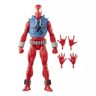 Boneco De Ação Spiderman Legends Series Scarlet Spider