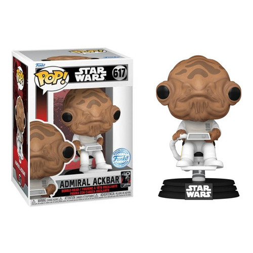 Funko Pop Star Wars El regreso del Jedi 617 Almirante Akbar