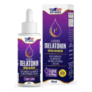 Melatonina Em Gotas Vitgold 60 Ml