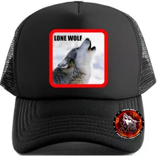 Gorra Lobo Animales Trucker (gorrasvienebien)