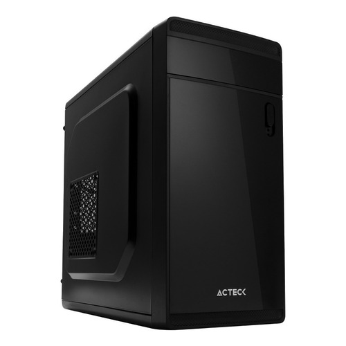 Gabinete Acteck Delta - Fuente 500w M- Atx M- Itx - Usb 3.0 Color Negro