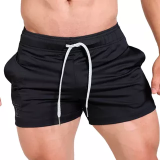 Short Deportivo De Licra Modelo Zeuz Para Hombre Fenix Fit