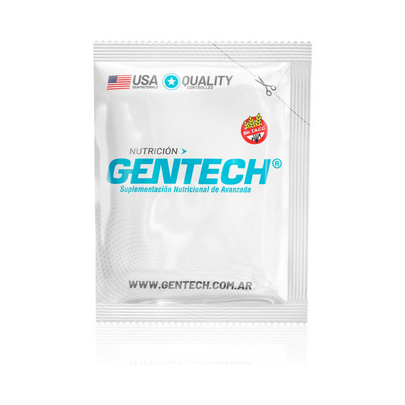 Gentech One Week Whey Protein 7900 Vainilla Sobres 7u X 25g