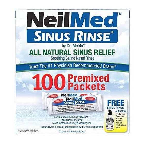Neilmed Sinus Rinse All Natural Relief Premixed Refill Pack