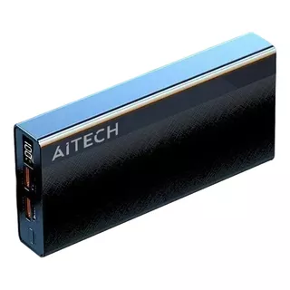 Cargador Portatil Power Bank Aitech Pj0078 10000mah Micro Tipo C Usb