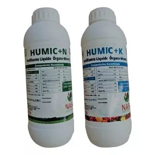 Fertilizante Orgánico Líquido Npk Humic+ N+ K 2kg Foliar