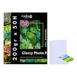 Papel Fotografico Doble Faz Glossy Panda A4 200g 50 Hojas