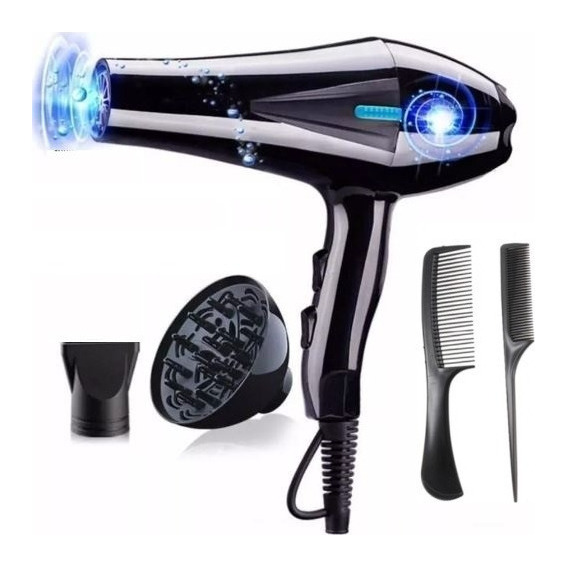 Secador De Pelo 5000w 5 En 1 Premium Profesional Potente