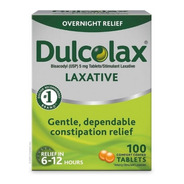 Dulcolax 100 Tabletas Laxante 5 Mg Bisacodilo